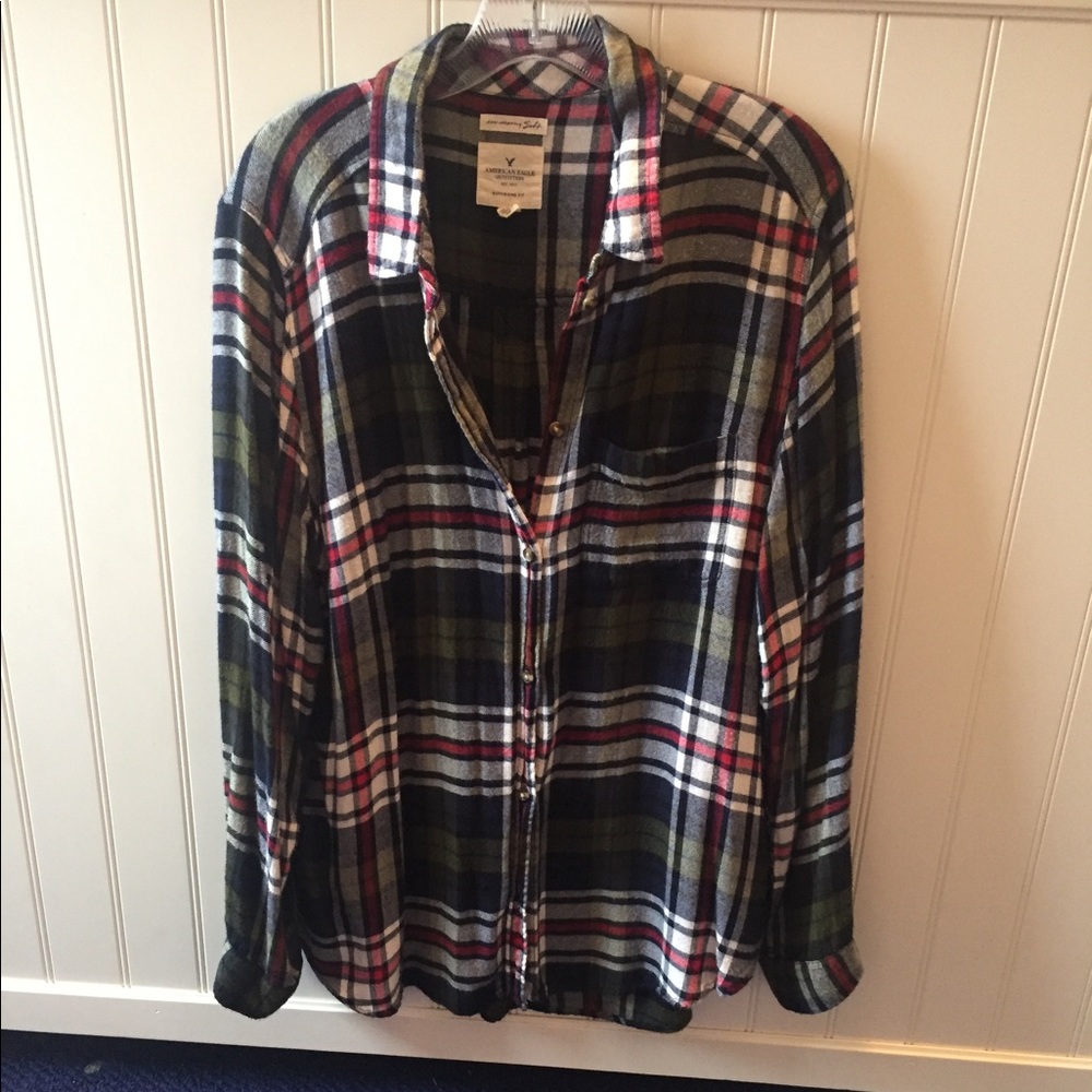 American Eagle Soft Boyfriend Flannel